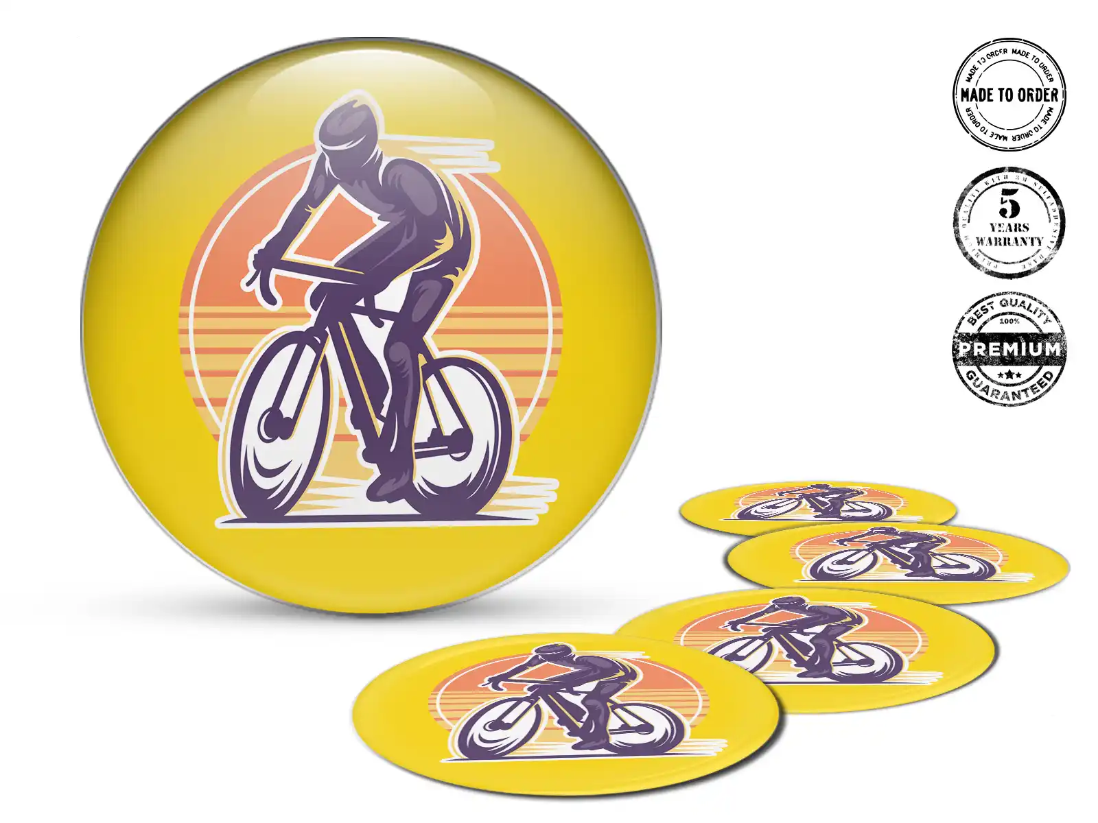 Resin Domed Stickers Enhanced Quantum Velocity Core